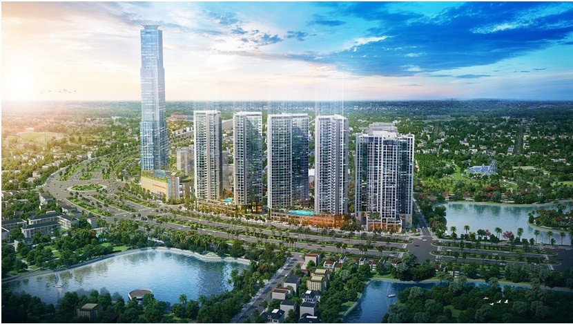 Phối cảnh dự án Eco Green Saigon được quy hoạch đồng bộ, hiện đại ngay trung tâm Quận 7.