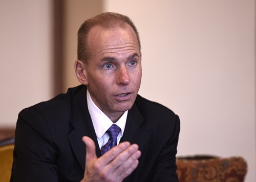 Giám đốc điều hành Boeing Dennis Muilenburg. Ảnh: Fortune.