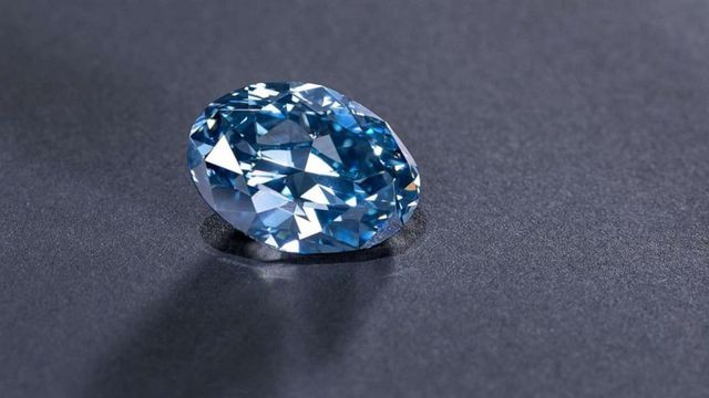 Viên kim cương Okavango Blue. (Nguồn: Okavango Diamond Company).