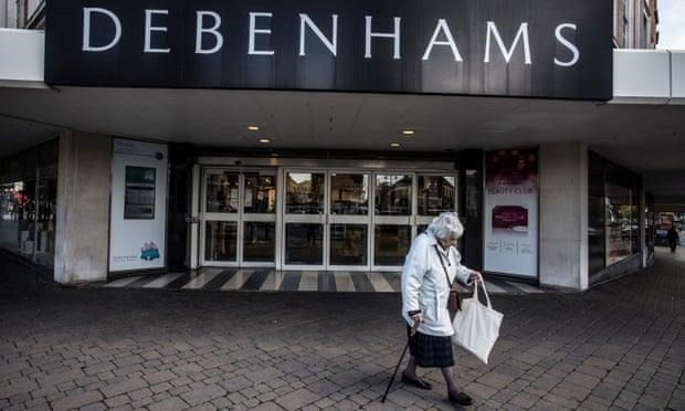 Một cửa hàng của Debenhams. (Nguồn: theguardian.com).