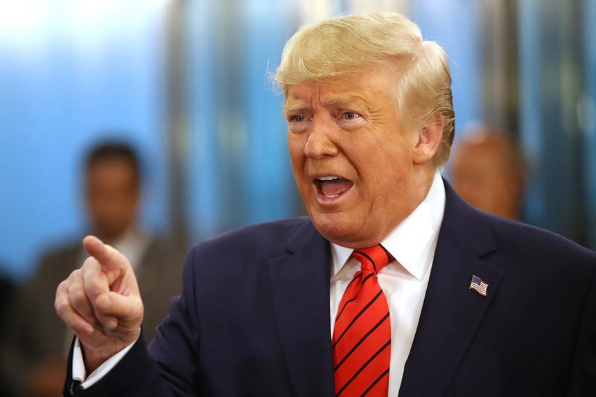 Tổng thống Mỹ Donald Trump.