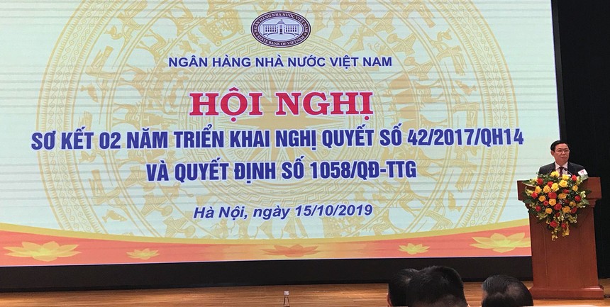 Khối băng nợ xấu đang tan nhanh