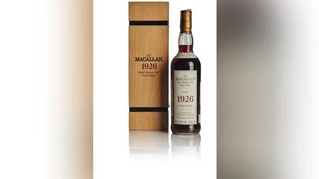 Chai rượu whisky đắt nhất thế giới. (Nguồn: Sotheby's)