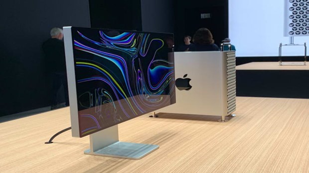 Mac Pro và màn hình XDR 6K Pro Display mới của Apple. (Nguồn: CNBC)