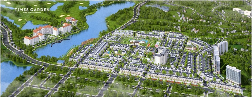 Times Garden Vĩnh Yên Residences – Khu đô thị kiểu mẫu khép kín đầu tiên tại Vĩnh Yên mang đến phong cách sống như nghỉ dưỡng.