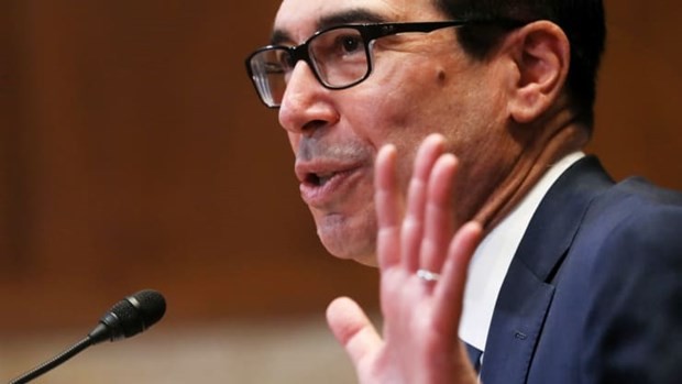 Bộ trưởng Tài chính Mỹ Steven Mnuchin. (Nguồn: Reuters).