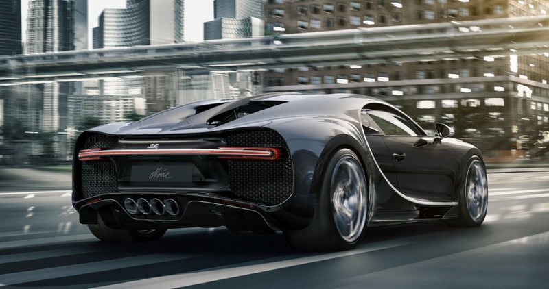 Bugatti Chiron Noire - Chiếc Chiron “đen” nhất của Bugatti