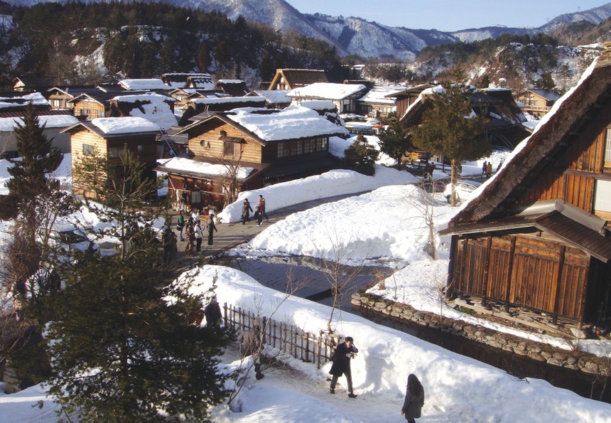 Làng cổ Shirakawago - miền cổ tích Nhật Bản