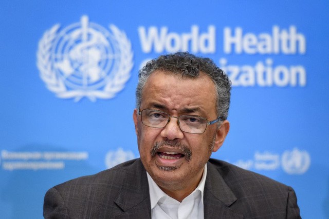 Tổng giám đốc WHO Tedros Adhanom Ghebreyesus.