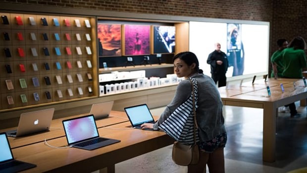 Một cửa hàng bán lẻ của Apple. (Nguồn: Getty Images).