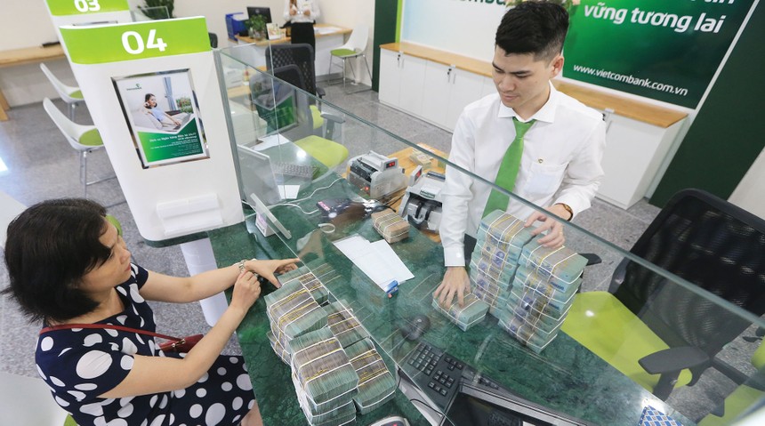 Vietcombank đã chủ động tăng trích lập dự phòng, dù nợ xấu tăng nhẹ.