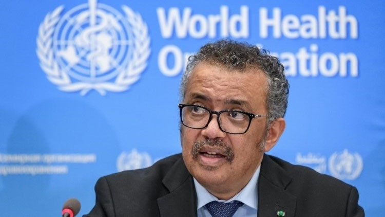 Tổng Giám đốc WHO Tedros Adhanom Ghebreyesus. Ảnh:
 AFP.