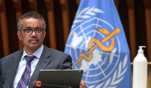 Tổng giám đốc WHO Tedros Adhanom Ghebreyesus (Ảnh: AFP).