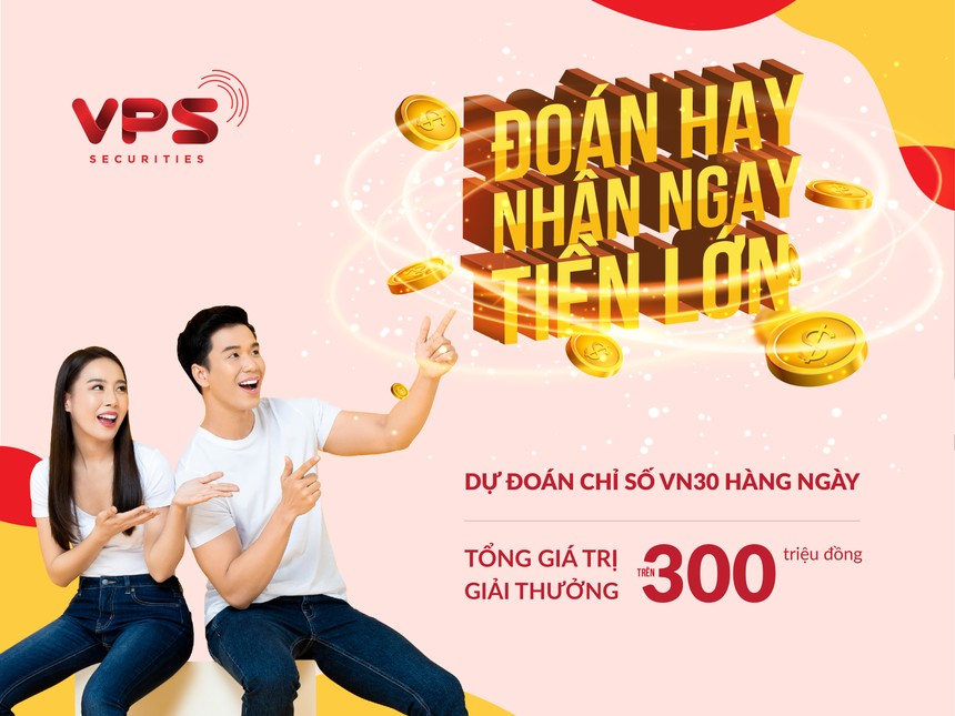 Mini game “Đoán hay nhận ngay tiền lớn” - Cùng VPS dự đoán chỉ số VN30