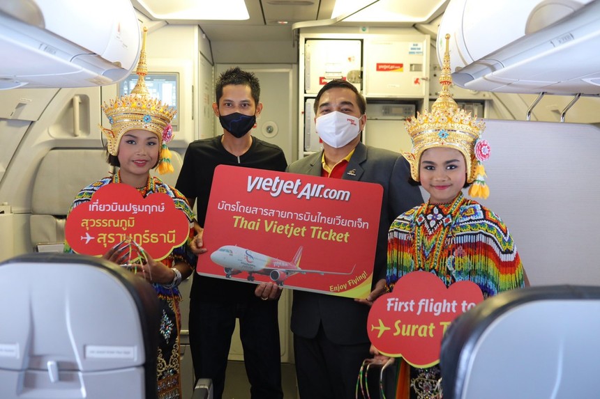 Vietjet khai trương đường bay mới đến Surat Thani và tiếp tục công bố thêm đường bay mới tại Thái Lan