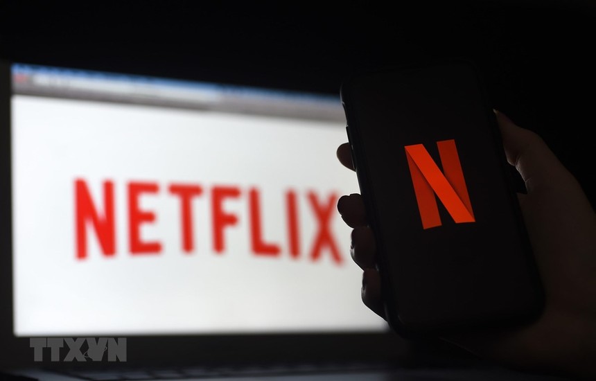 Biểu tượng Netflix. (Ảnh: AFP/TTXVN).