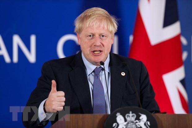 Thủ tướng Anh Boris Johnson. (Ảnh: THX/TTXVN).