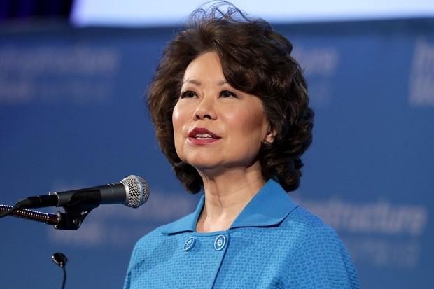 Bộ trưởng Giao thông vận tải Elaine Chao. (Ảnh: Getty).