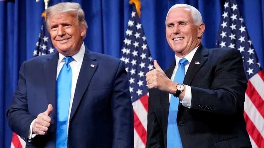 Phó Tổng thống Pence sẽ không dự buổi lễ chia tay Tổng thống Trump. Ảnh: AP.