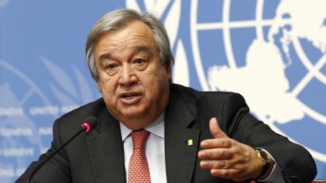 Tổng thư ký Liên Hợp Quốc Antonio Guterres (Ảnh: Reuters).