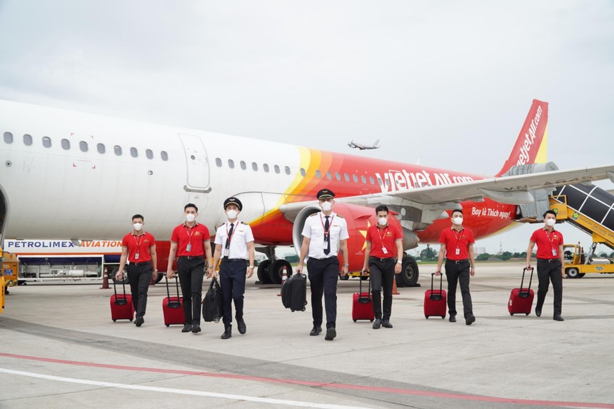 Vietjet nằm trong số các hãng hàng không phòng chống dịch tốt nhất thế giới