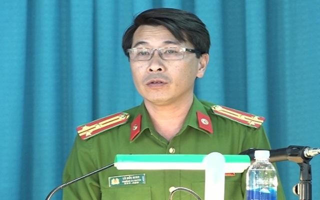 Ông Lò Đức Minh, nguyên Trưởng Công an huyện Mường Lát, Thanh Hóa bị kỷ luật vì liên quan đến sai phạm tài chính (Ảnh: Cổng thông tin huyện Mường Lát).