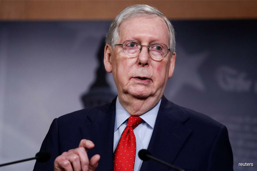 Lãnh đạo phe Cộng hòa tại Thượng viện Mitch McConnell. Ảnh: Reuters.