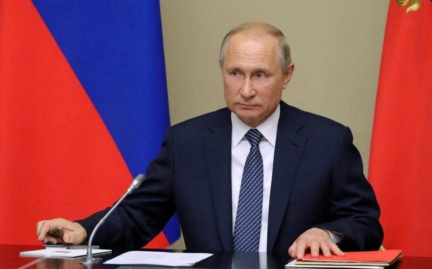 Tổng thống Nga Vladimir Putin. Ảnh: Reuters.