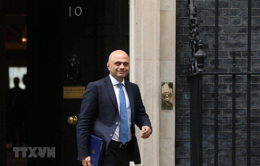 Bộ trưởng Bộ Y tế Anh Sajid Javid. (Ảnh: AFP/TTXVN),