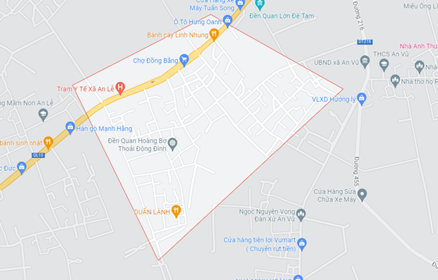 Nơi xảy ra vụ việc. (Nguồn: Google Maps).