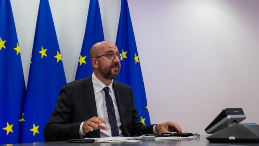 Chủ tịch Hội đồng châu Âu Charles Michel. Ảnh: Getty.