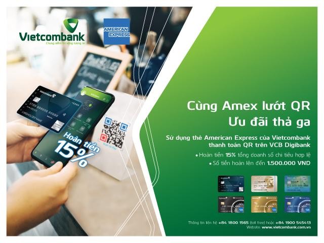 Vietcombank AMEX và những “quyền năng” chưa từng có