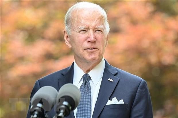 Tổng thống Mỹ Joe Biden. (Ảnh: AFP/TTXVN)