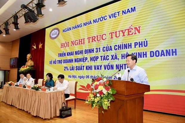 Thúc ngân hàng thương mại triển khai nhanh gói hỗ trợ lãi suất 2%