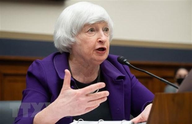 Bộ trưởng Tài chính Mỹ Janet Yellen. (Ảnh: AFP/TTXVN).