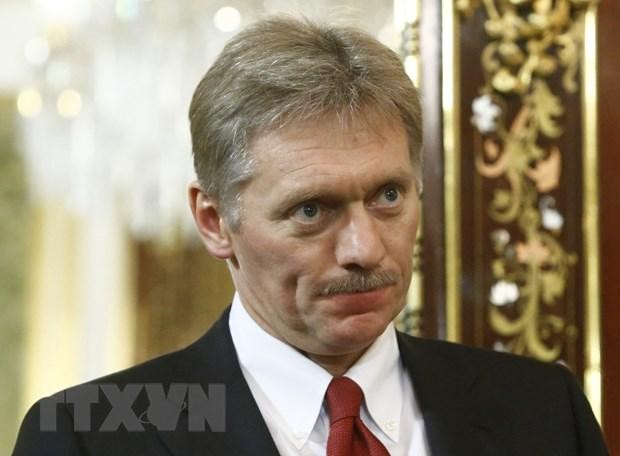 Người phát ngôn Điện Kremlin Dmitry Peskov tại một cuộc họp ở Moskva. (Ảnh: AFP/TTXVN)