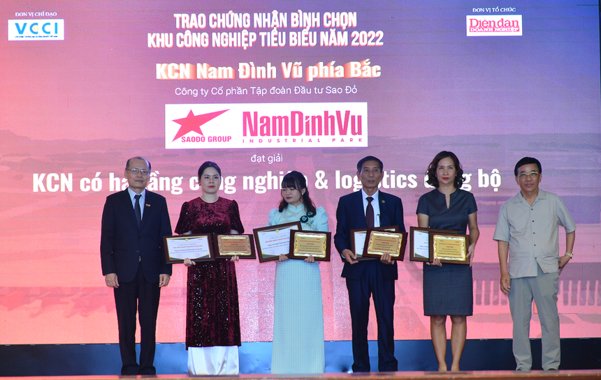 KCN Nam Đình Vũ - KCN tiêu biểu, KCN có hạ tầng công nghiệp và logistics đồng bộ.