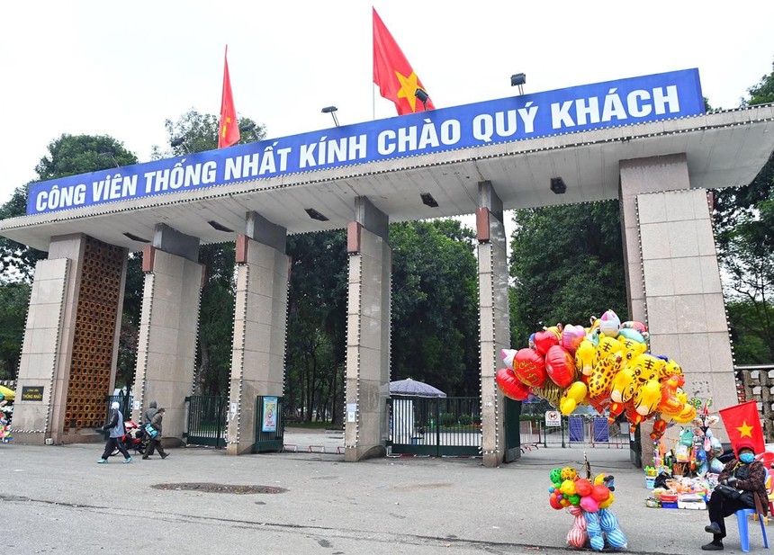 Công viên Thống Nhất, Hà Nội.