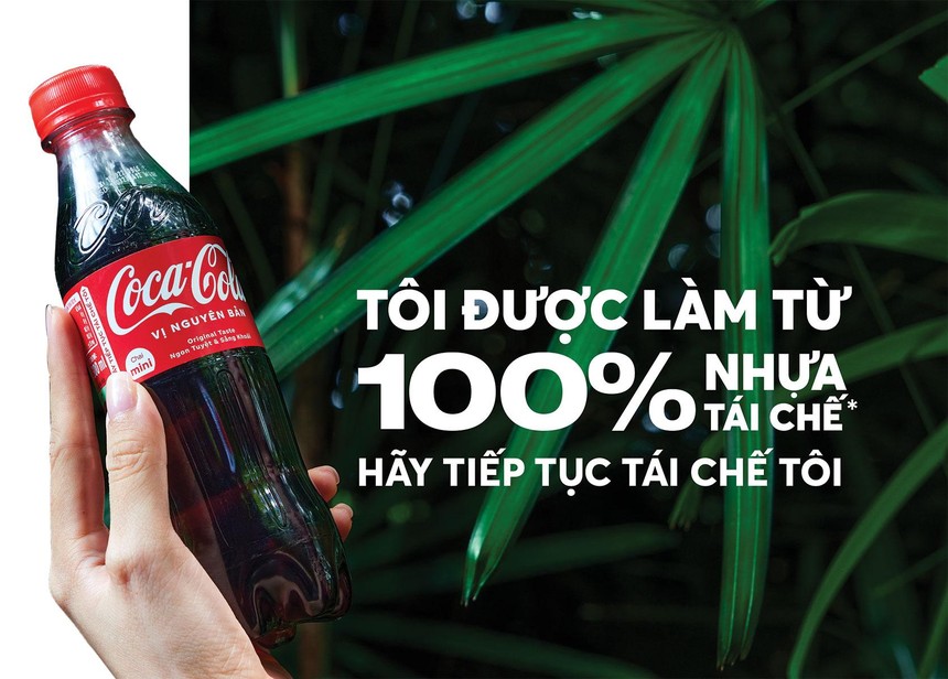 Sáng kiến giúp Coca-Cola giảm 2.000 tấn nhựa mới mỗi năm