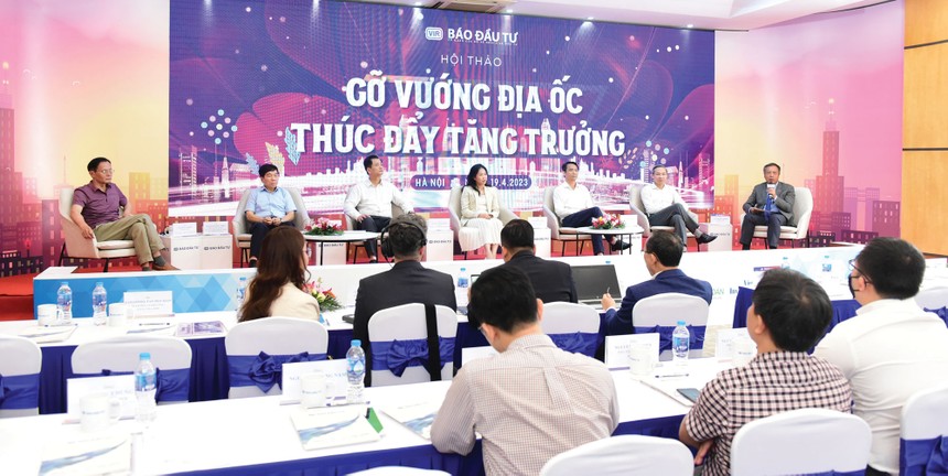 Hội thảo “Gỡ vướng địa ốc - Thúc đẩy tăng trưởng” là một trong nhiều sự kiện Báo Đầu tư tổ chức để tạo diễn đàn phản biện chính sách.