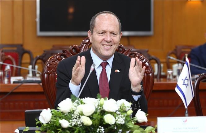 Ông Nir Barkat, Bộ trưởng Bộ Kinh tế và Công nghiệp Israel.