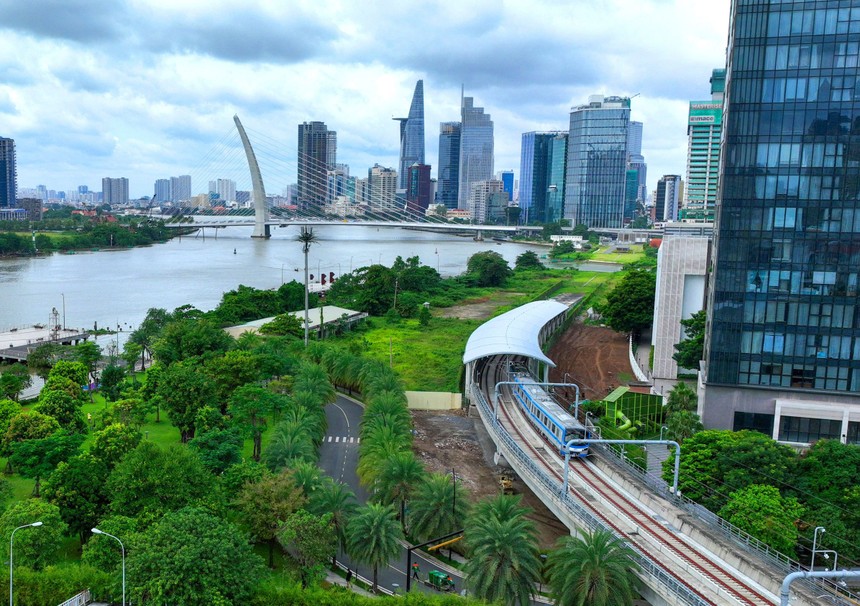 Các dự án mọc theo metro có mức tăng giá cao.