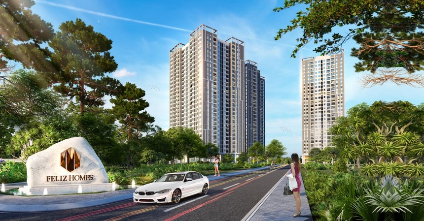 Căn hộ chung cư sắp bàn giao Zen Tower – Feliz Homes được nhiều khách hàng quan tâm