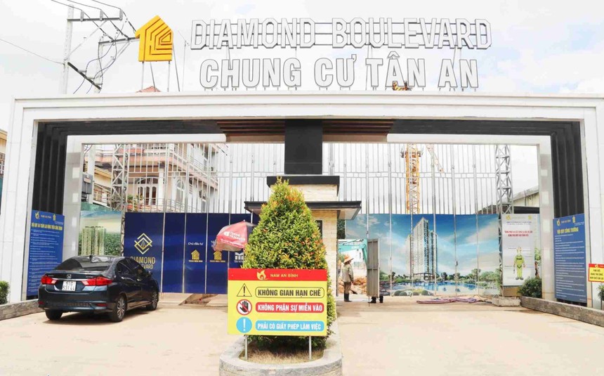 Chung cư Tân An toạ lạc ngay mặt tiền Quốc lộ 13, TP.Thuận An, tỉnh Bình Dương.