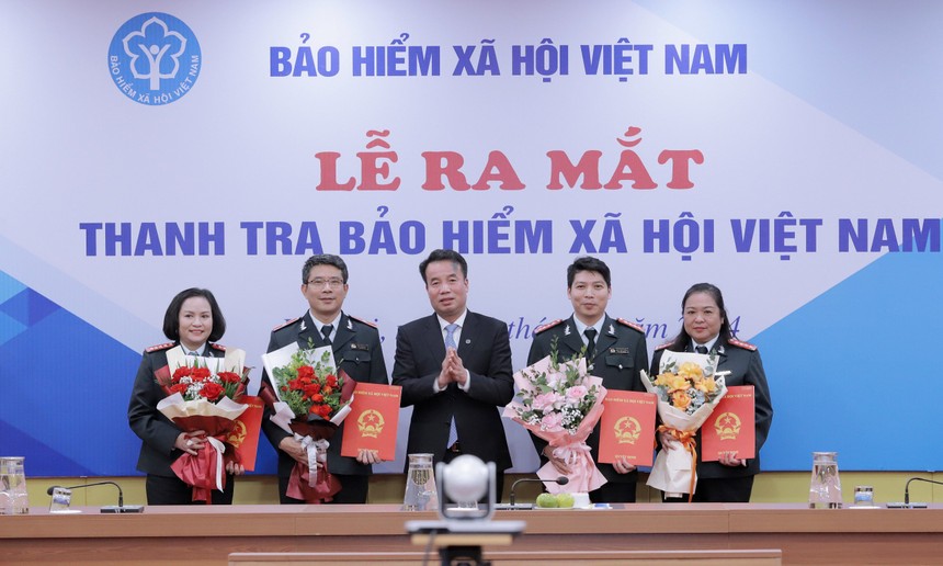 Ra mắt Thanh tra Bảo hiểm xã hội Việt Nam