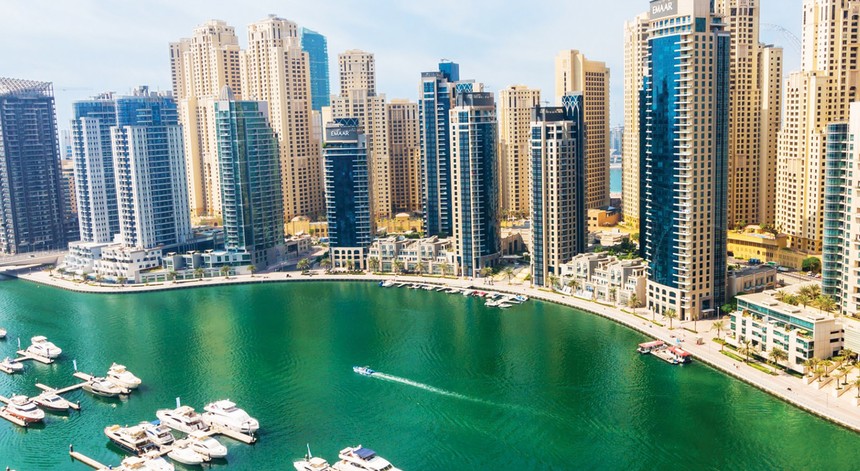 Bến du thuyền lớn nhất thế giới - DuBai Marina