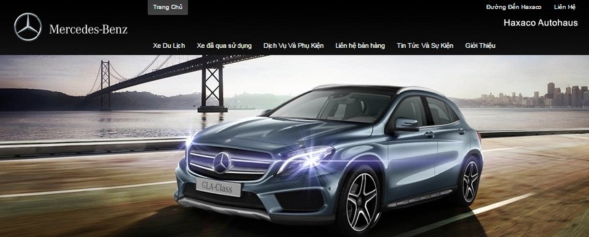 Haxaco là đại lý của Công ty Liên Doanh Mercedes-Benz Việt Nam 