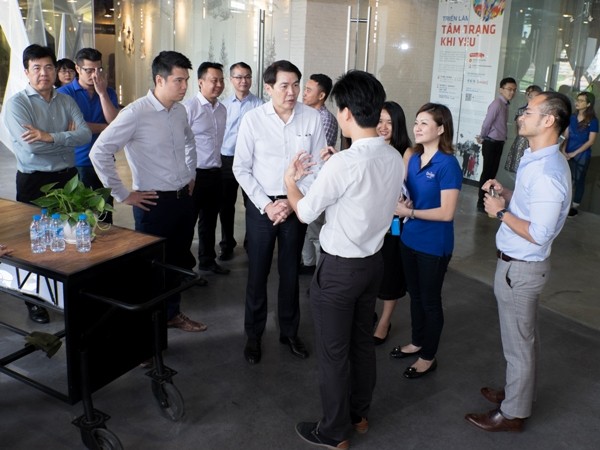 Cuộc gặp gỡ giữa đại diện CapitaLand và Toong diễn ra hôm 30/3