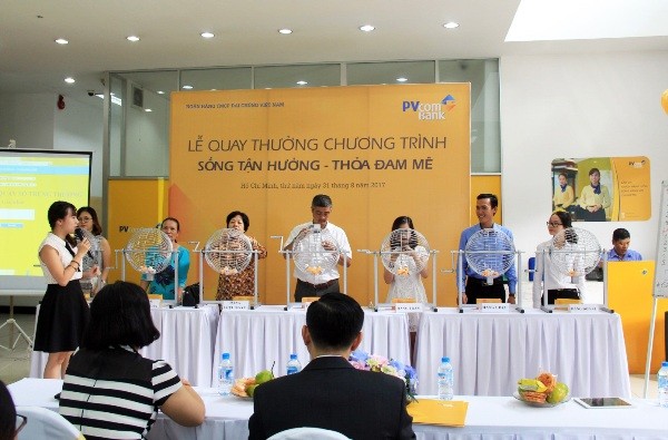 PVcomBank đã tìm ra 16 chủ nhân của các giải thưởng 