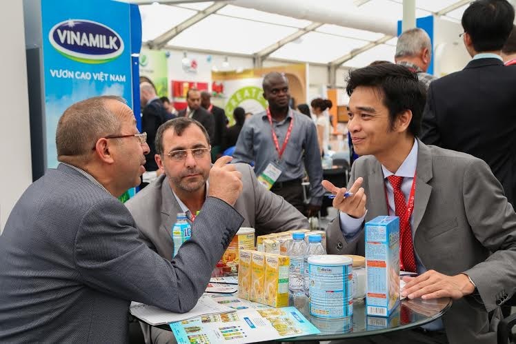 Thông qua Hội chợ Gulfood 2014 tại Dubai, Vinamilk tìm được nhiều khách hàng mới và thị trường mới